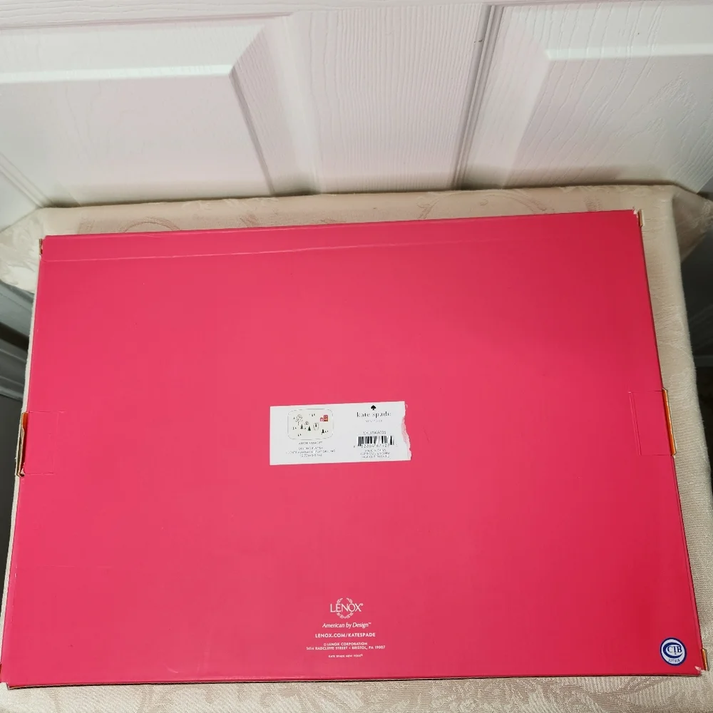 Kate Spade Lenox Arbor Village Oblong Platter NWT